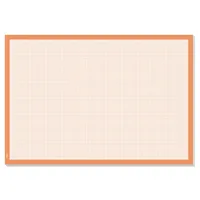 Sigel Graph weiß/orange Papier 59,5 x 41,0 cm, 30 Blatt