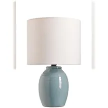 Pauleen Tischleuchte E14 max. 20W Weiß, Graublau