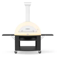Alfa Forni Grilltisch 5 Pizze Schwarz
