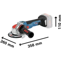 Bosch GWX 18V-10 SC Professional ohne Akku + L-Boxx