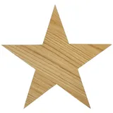 Erst-Holz Stern 18 cm Eiche