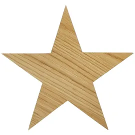 Erst-Holz Stern 18 cm Eiche