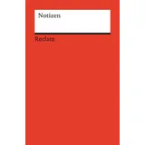 Reclam Philipp Jun. Notizbuch Reclam A6 blanko