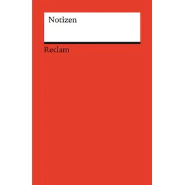 Reclam Philipp Jun. Notizbuch Reclam A6 blanko