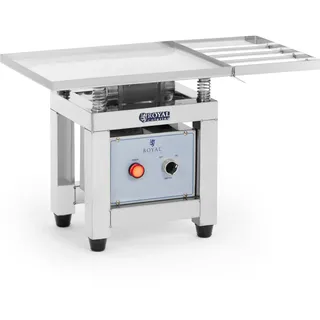 Royal Catering RC-CMM02 Schokoladen-Rütteltisch Edelstahl 45 W -