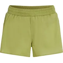 Icebreaker Damen ZoneKnit Speed 3" Shorts (Größe XS, oliv)