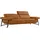 Egoitaliano 2,5-Sitzer "Anais, Designsofa mit erstklassigem Sitzkomfort, Fußfarbe schattengrau", braun (brandy), Sofas, B/H/T: 232cm x 74cm x 106cm, Luxus-Microfaser Lederoptik, Luxus-Micofaser Lederoptik (100% Polyester) ist ein neues technisches Gewebe mit einem