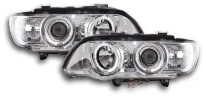 Kristallscheinwerfer Angel Eyes BMW X5 (99-03) - chrom