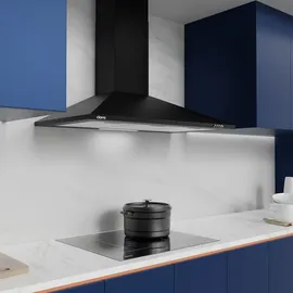 Ciarra Wandhaube 90 cm Schwarz