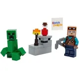 LEGO Minecraft: Bergmann Und Creeper Mit Meine Zubehör 662204