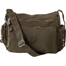 Jennifer Jones Leather Bag Street Schultertasche Nylon braun ca. 30cm | Gr.: onesize
