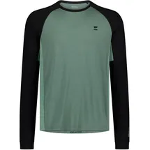Mons Royale Funktionsshirt Tarn Merino Grün L