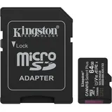 Kingston Canvas Select Plus Gen3 100MB/s A1 Einschließlich SD Adapter - SDCS3/64GB