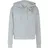 adidas Damen Kapuzensweat ESSENTIALS 3-STREIFEN FRENCH TERRY FULL ZIP, Größe L in Silber WOSA