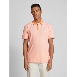 TOM TAILOR Regular Fit Poloshirt, orange, XL