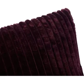 Gözze Kissenbezug Cord-Optik Dekokissen 50 x 50 cm Lila