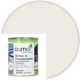 OSMO Garten- & Fassaden Farbe -7262 Reinweiß ( RAL 9010)-0,75 Liter