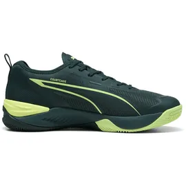 Puma Eliminate Nitro 4 Hallenschuh, Green Terrain Fizzy Light, 44.5