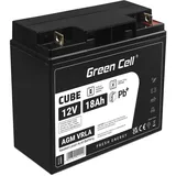Green Cell AGM09 12V 18 Ah 1 St.