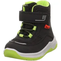 Superfit Cooper Sneaker, SCHWARZ/HELLGRÜN 0000, 27 EU Schmal