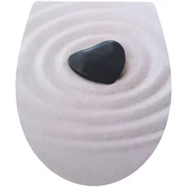 conmetall - celle Cornat WC-Sitz "Sand Herz" Relief-Motiv