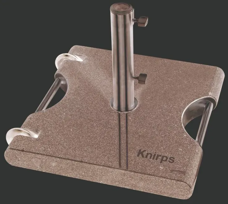 Knirps Trolley-Granitsockel - B/H/T ca. 55.00x7.00x54.00