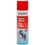 Würth Professioneller Bremsenreiniger, 500 ml – entfetten, leicht reinigen von Motor, Bremsscheiben oder Bremsbelägen, einem Kurbelgehäuse
