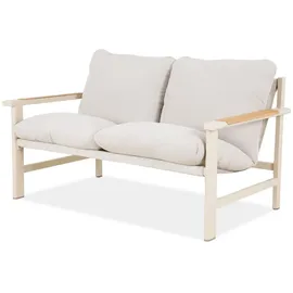 beautysofa Aspen Gartenlounge-Set 4-tlg. beige/grau