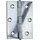 GAH Alberts Scharnier halbbreit Edelstahl 80 x 58 mm