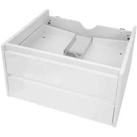 Mendler Waschbeckenunterschrank 50 x 60 cm Weiß