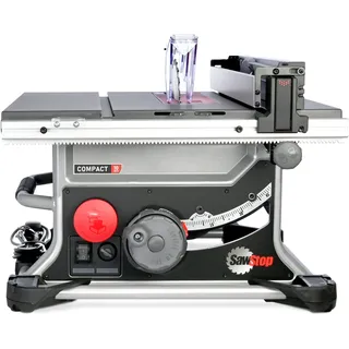 Compact Table Saw - Kompakte Tischsäge - Stoppt bei Hautkontakt