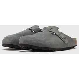 Birkenstock Boston Soft Footbed Suede Leather - grey - 39