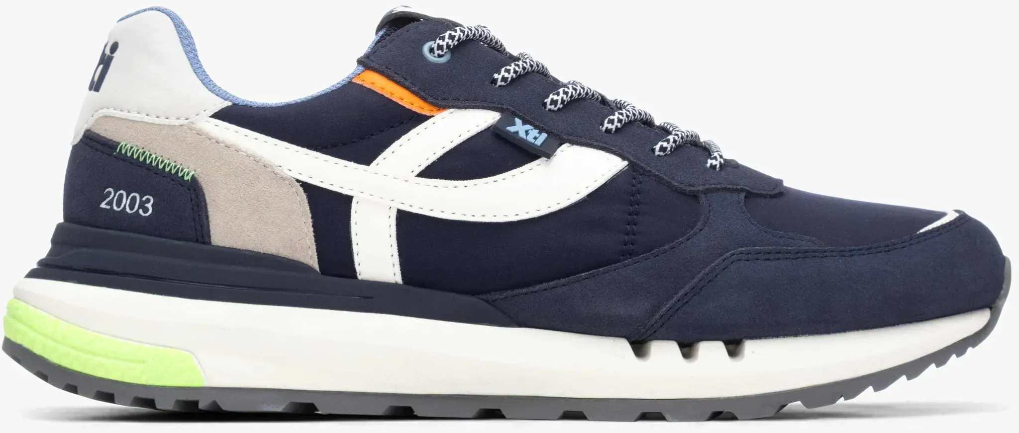 Xti  Sneaker Dunkelblau, Herren, Größe: 44, Material: PU/Textil - Xti  Sneaker Dunkelblau, Herren, Größe: 44, Material: PU/Textil - man - Dunkelblau