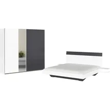 Rauch Schwebetürenschrank Monza 218 x 0 x 0 cm Weiß
