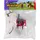LeanToys Weißes Pferd Sattelfarm Figur 30 cm