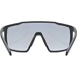 Uvex Mtn Perform S V Photochrome 1-3 Black Matt/Variomatic Mirror Blue
