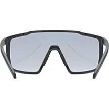 Uvex Mtn Perform S V Photochrome 1-3 Black Matt/Variomatic Mirror Blue