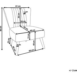 Beliani Sessel VAASA