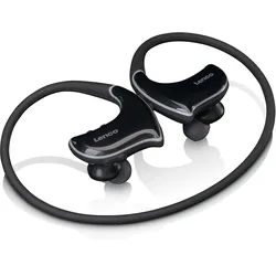 Lenco BTX-750BK - Spritzwasserfestes Bluetooth®-Kopfhörer mit MP3-Player - Schwarz