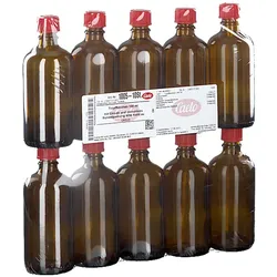 Tropfflasche 100 Ml Braun M.einsatz+verschluss