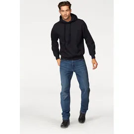 FRUIT OF THE LOOM Hoodie schwarz 64/66