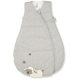 STERNTALER Schlafsack für Kleinkinder, Ganzjährig, Funktionsschlafsack Schaf Stanley, Reißverschluss, Größe: 110