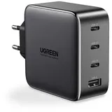 Ugreen Nexode 100W GaN USB-C Wall Charger 4 Ports schwarz/grau (40747)