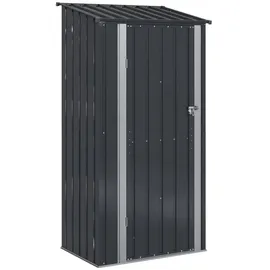 vidaXL Gartenhaus 1,03 x 0,74 m Anthrazit