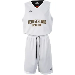 PEAK DBB Deutschland wendbares Basketballtrikot-Set 25036 - schwarz/weiss XL