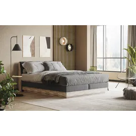 Home Affaire »Naome« Boxspringbett, Inklusive Topper schwarz