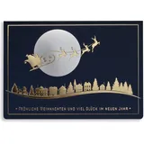 Art Nuvo Weihnachtskarten mit Umschlägen und Einlagen – Set von 10 exclusiven Weihnachtskarten von Art Nuvo