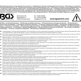 BGS Schraubendreher Innensechskant 1,5 mm Klingenlänge 75 mm