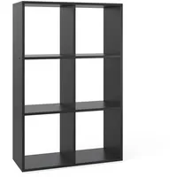 Vicco Raumteiler 72 x 29 x 108 cm Schwarz