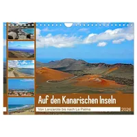 Calvendo Auf den Kanarischen Inseln (Wandkalender 2026 DIN A4